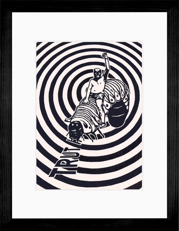 Passepartout 2.6 mm, Aluminum frame matt 30 x 40 cm