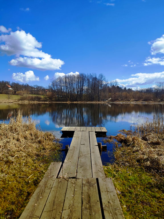 An deinem persönlichen Sitzplatz kannst du dich mit der Landschaft verbinden