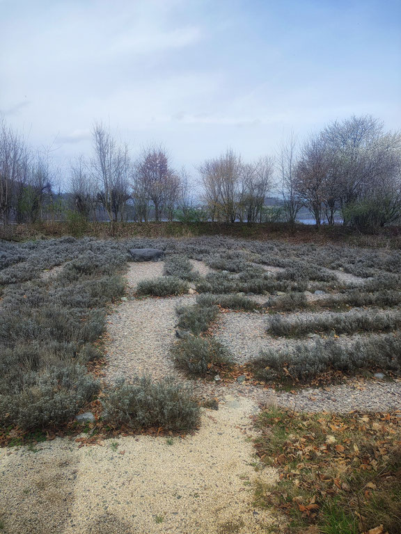 Idealer Platz zum Meditieren: Das Stiftslabyrinth