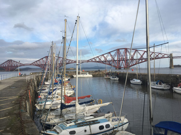 The Forth Bridge as seen from South Queensferry