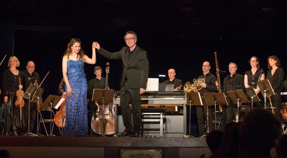 L'Orchestre de l'Opéra de Reims lors de sa dernière venue à Montmirail.