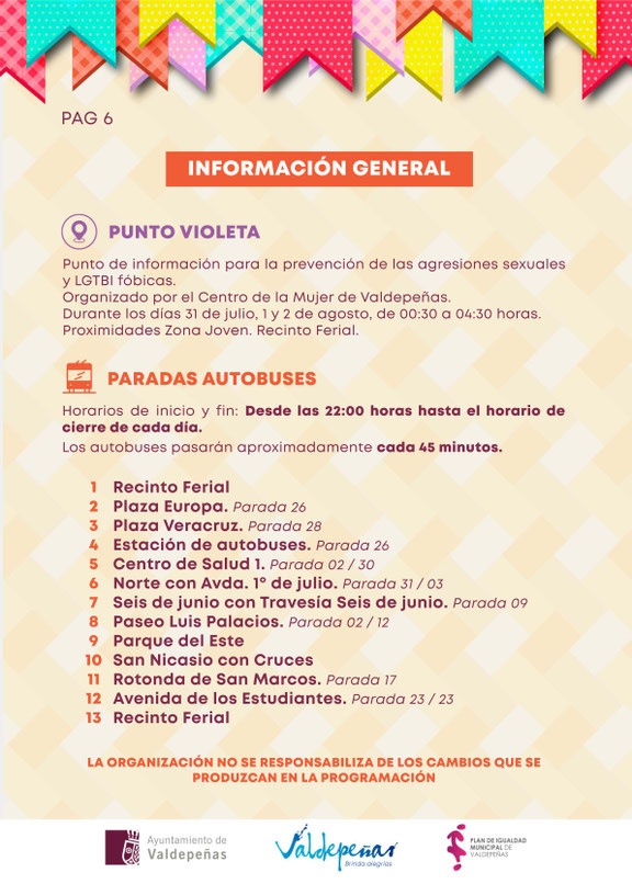 Programa del Mercado Medieval de Valdepeñas