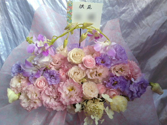 盆花フラワーアレンジ