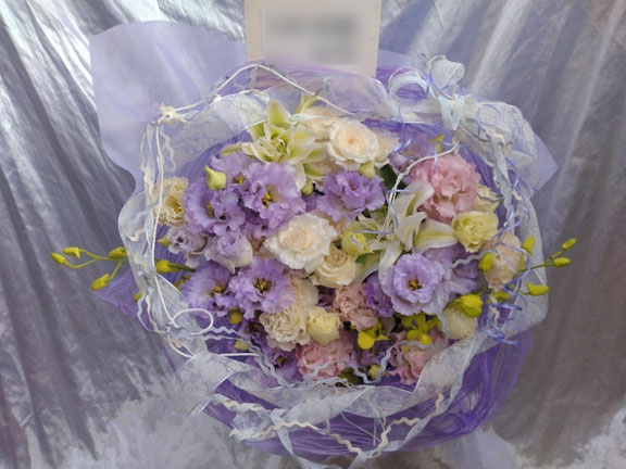 初盆フラワーアレンジ