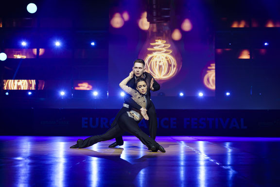 Teaching Thibault Ramirez & Nicole Ramirez, West Coast Swing, Swingvester, Austria