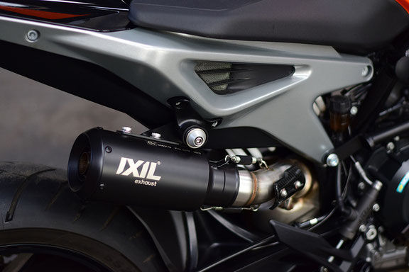 Sportauspuff von Ixil an KTM 790 Duke