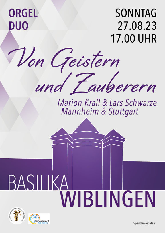  Vergangene Konzerte 2023 - Hauptorgel Basilika Wiblingen 