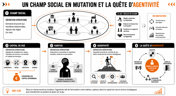 Champ social et agentivité en mutation
