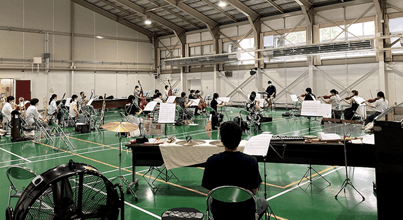 練習の様子 プレイヤーズパーティー・オーケストラ|北海道ゲーム音楽演奏管弦楽団