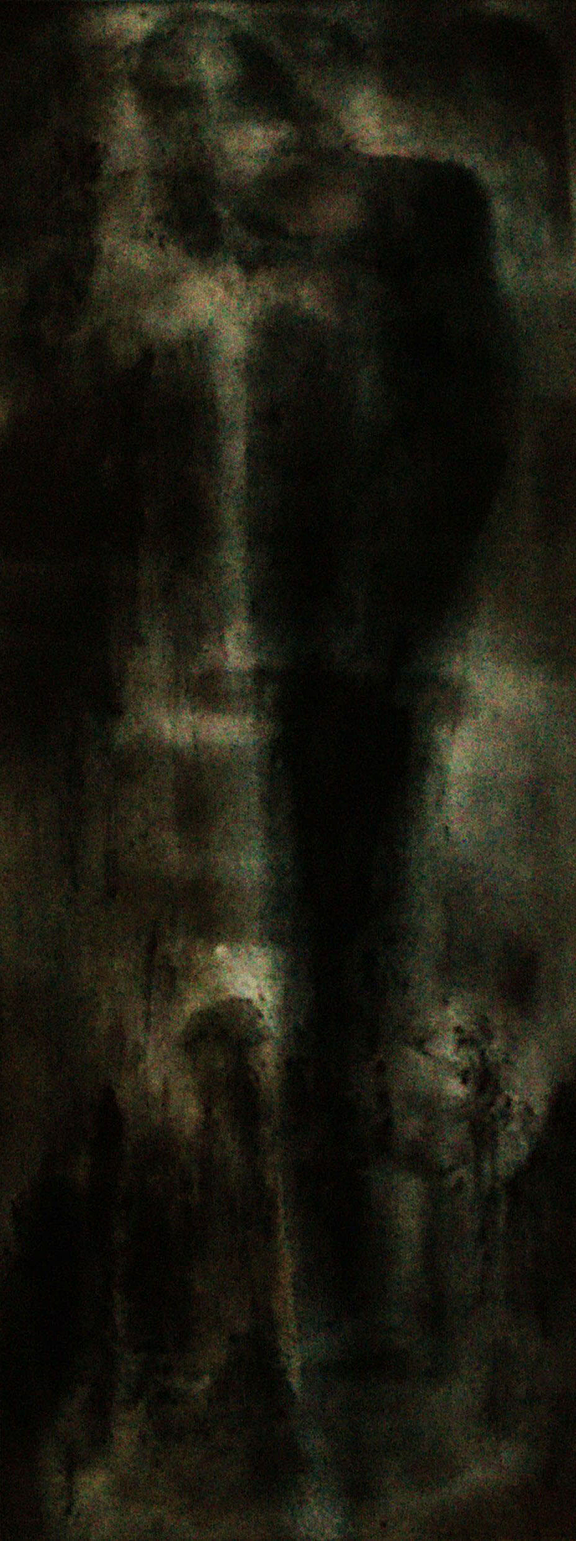 Stuck, Acryl auf Hartfaser, 103x40, 2014