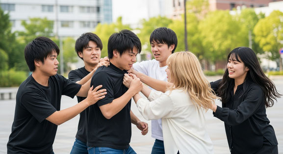 アカペラには音楽性をめぐる困難な軋轢から痴話ゲンカまでさまざまなトラブルがつきものであり、それらを乗り越えた経験が社会に出たとき大いに役立つ