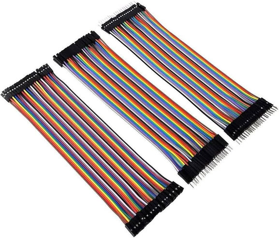 Cables Individuales Dupond macho-macho hembra-macho hembra-hembra Electronica Electronico Guatemala ElectronicaSMD