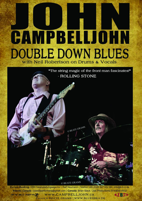 John Campbelljohn Double Down Blues - 10/2015