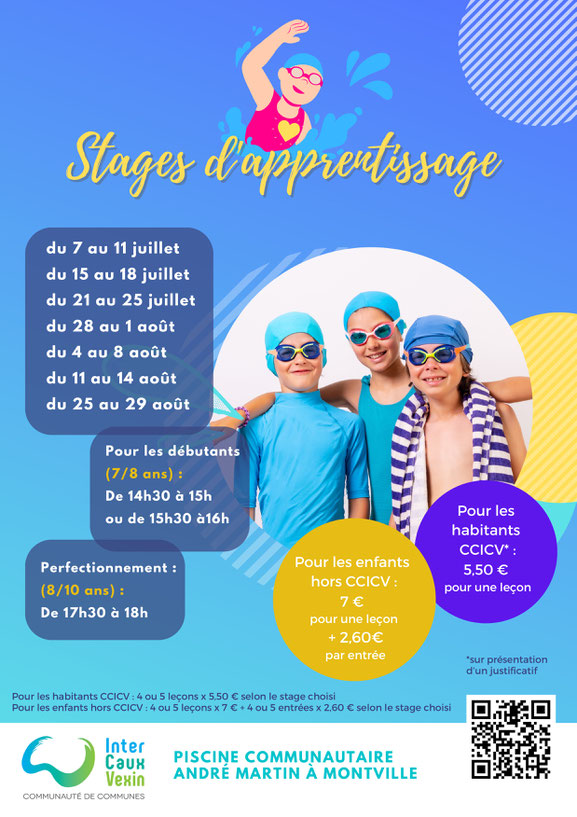 affiche piscine