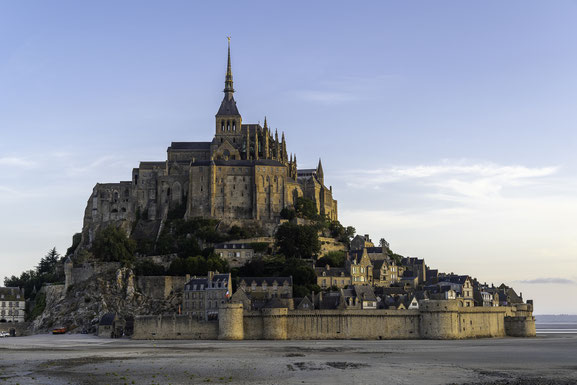 Bild: Das Wahrzeichen der Normandie der Mont-Saint-Michel