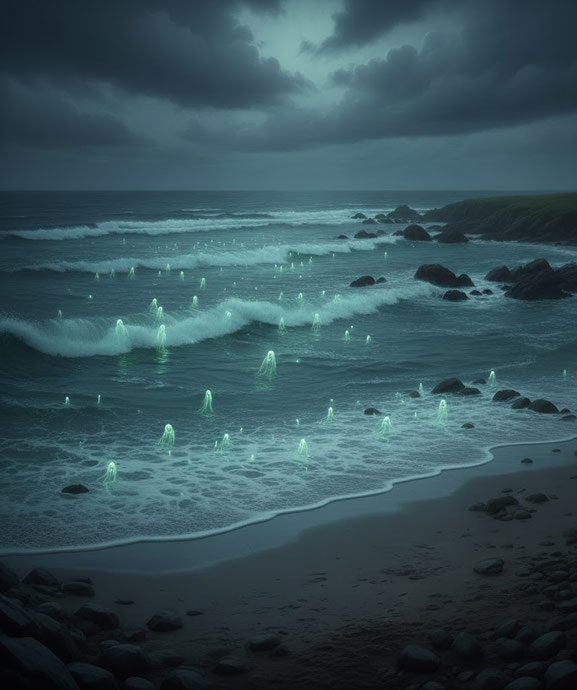 Bretonische Sagen und Legenden, Baie des Trépassés, die Bucht der Verstorbenen