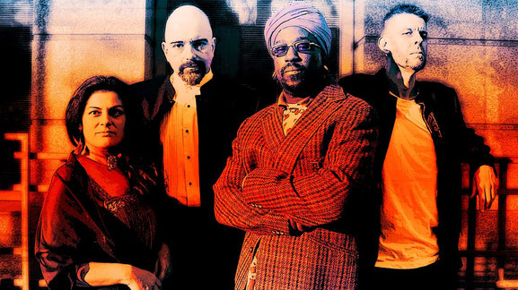 Das Londoner Musikerkollektiv Transglobal Underground um Sängerin Natacha Atlas mixt am 19. Juli beim "Sommerfestival der Kulturen" in Stuttgart moderne elektronische Club-Beats mit orientalischer und afrikanischer Musik. Foto: Promo