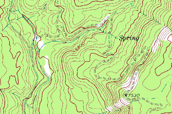 FR 376, Holiday Mesa, Jemez Mountains, New Mexico