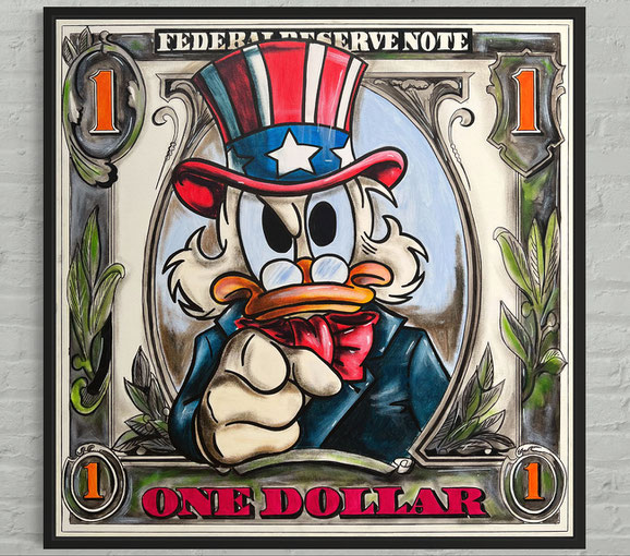 Berliner Bildermann Edition I: Dagobert Duck One Dollar I