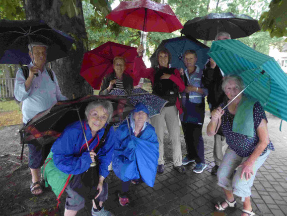 In Schmetterlingshorst kam das Gewitter!