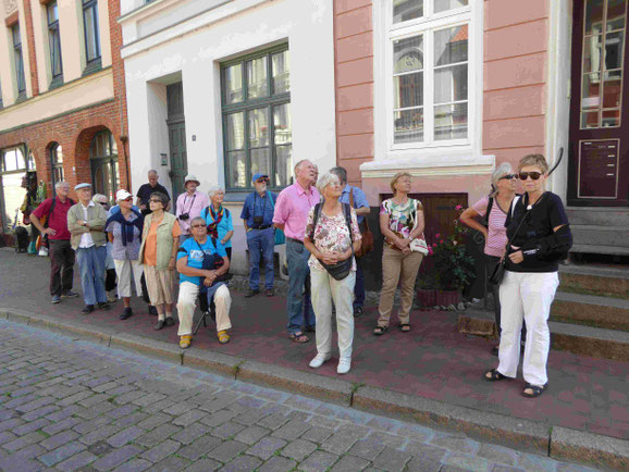 Die TKK-Reisegruppe bei der Stadtführung