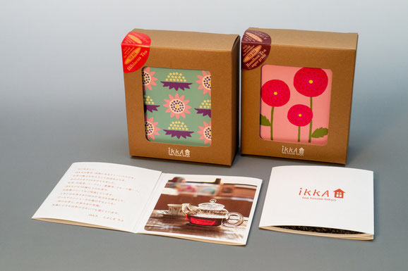 ikkA「ikkAのお茶時間ティーバッグ」リーフレット画像
