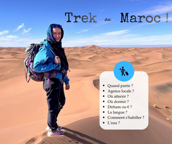 trek desert maroc