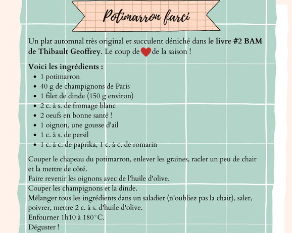 potimarron farci