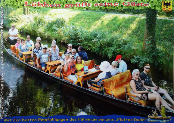 Lübben Spreefahrt Kanal 