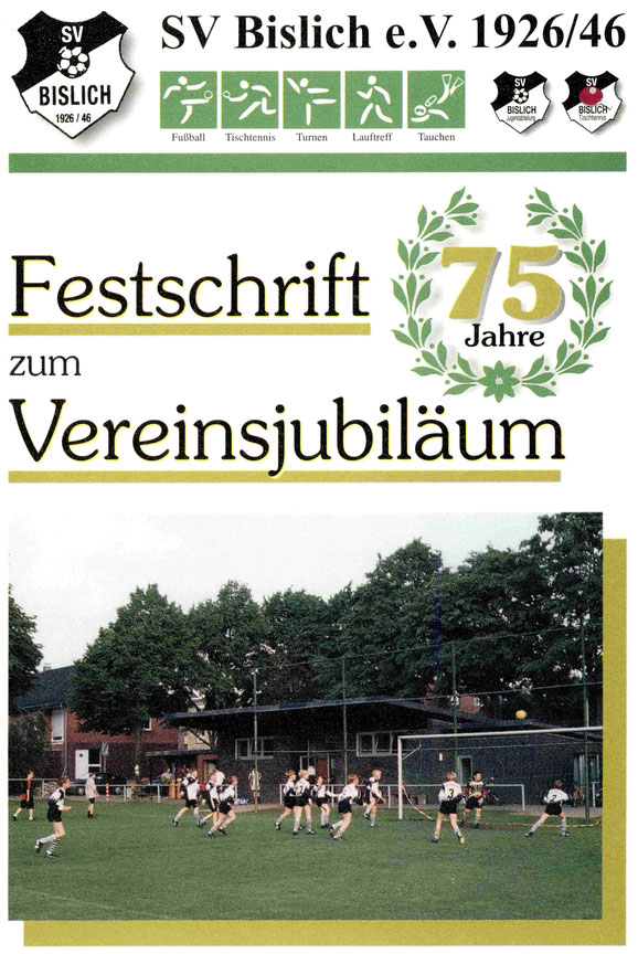 SV Bislich Festschrift 75 Jahre 2001