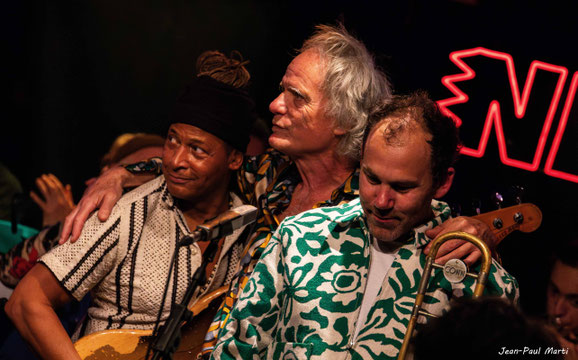 Michel Alibo, Emmanuel Bex, Fidel Fourneyron - New Morning, Paris - May 2025 