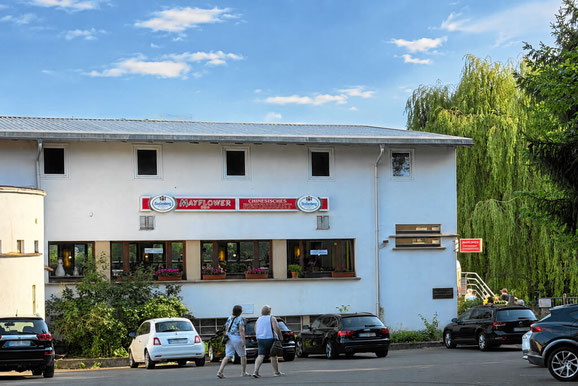 Aussenansicht des China Restaurant Mayflower in Schwenningen