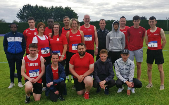 Men's and women's teams in Tullamore