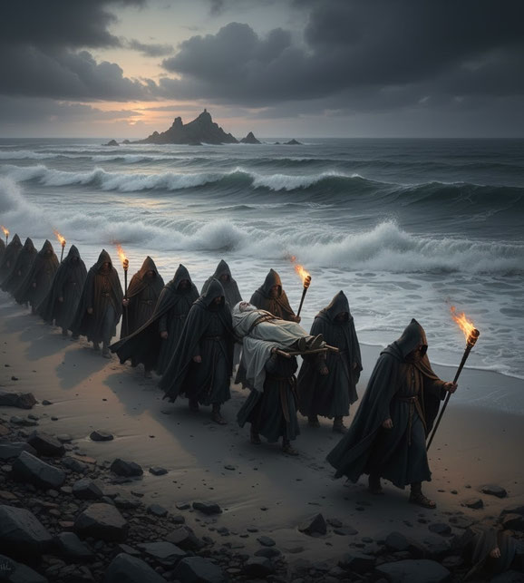 Bretonische Sagen und Legenden, Baie des Trépassés, die Bucht der Verstorbenen