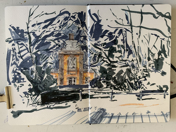Küchengarten-Pavillon | Lindener Bergfriedhof
