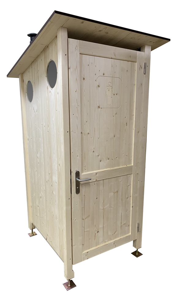 Toilettenhäuschen "Werratal Flexi" komposttoilette, trockentoilette