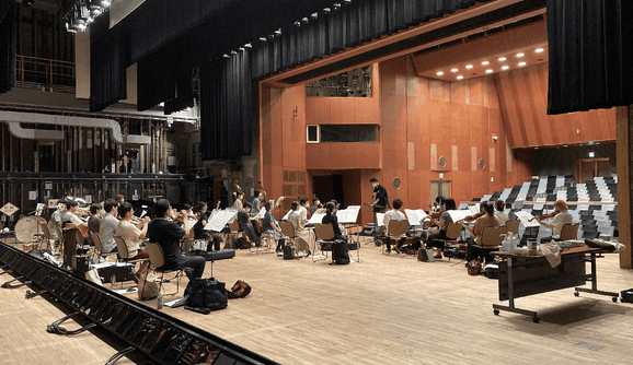 練習の様子 プレイヤーズパーティー・オーケストラ|北海道ゲーム音楽演奏管弦楽団