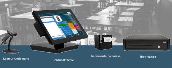 Location caisse enregistreuse tactile sans engagement de durée