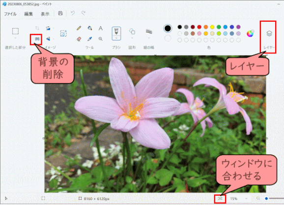 paint01:背景削除とレイヤー機能が搭載された