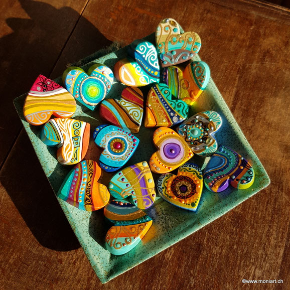 Herzen Wichteln Geschenke kleine Adventskalender