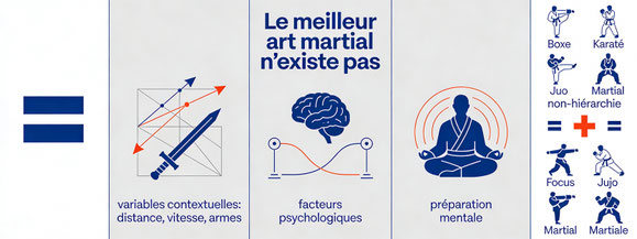Les trois variables de l'efficacité martiale, au-delà de la doctrine