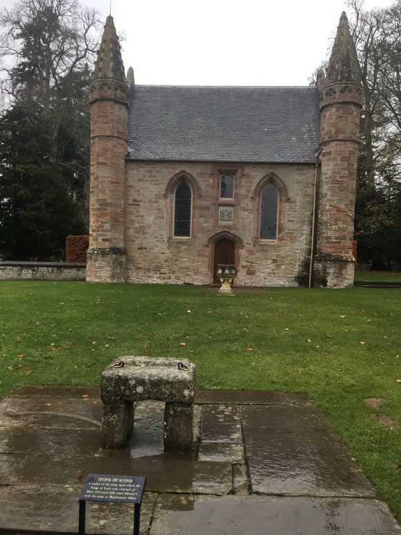 Stone of Destiny on Moot Hill