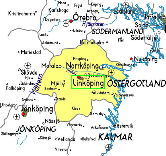Provincia de Östergotland-Linköping