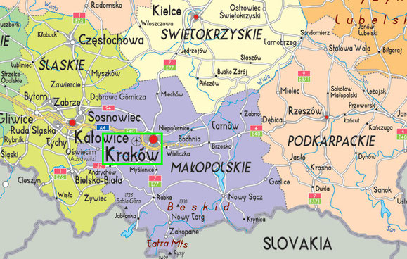 Cracovia - Región de Malopolska o pequeña Polonia