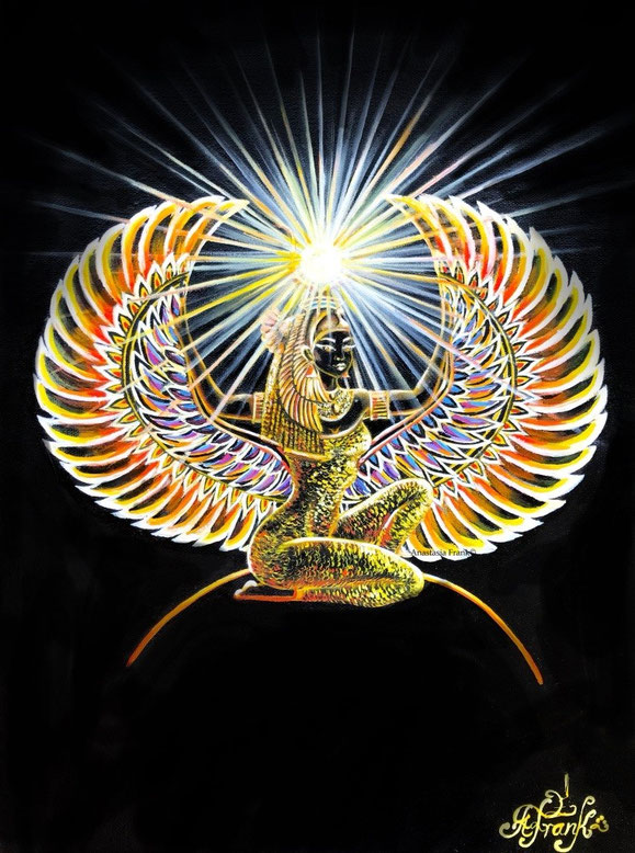 Goddess Isis by Anastasia Frank