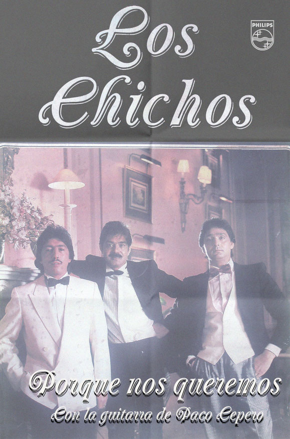 LOS CHICHOS PORQUE NOS QUEREMOS   PÓSTER  - 1988