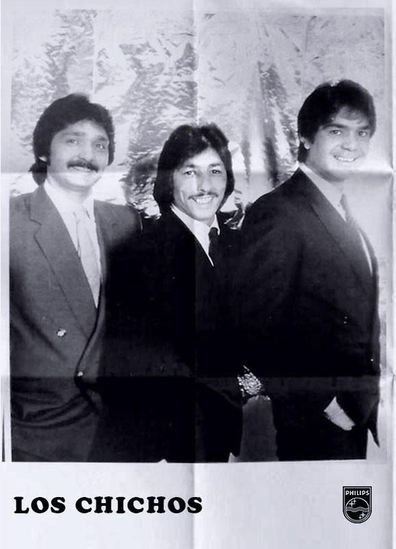 LOS CHICHOS cartel original promocional - 1983