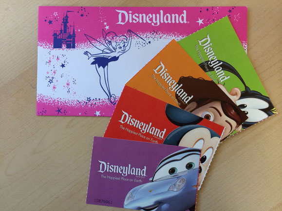 ITEM #2: DISNEYLAND/CALIFORNIA ADVENTURE HOPPER TICKETS FOR 4!  (VALUE $690)