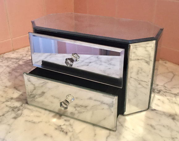 21: mirror jewelry box $35 value