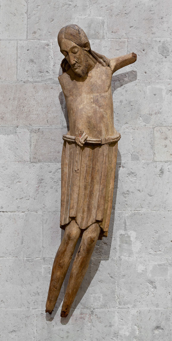 Kruzifix aus St. Georg, Köln um 1060, Köln, Museum Schnütgen, Inv. A 9, Foto Rheinisches Bildarchiv, Köln